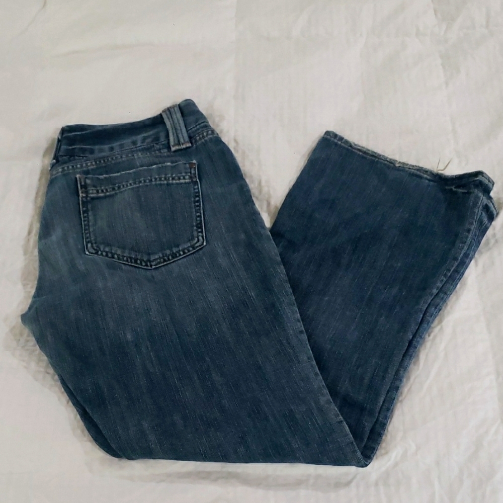 GAP Curvy Low Rise Boot Cut Jeans, Size 12